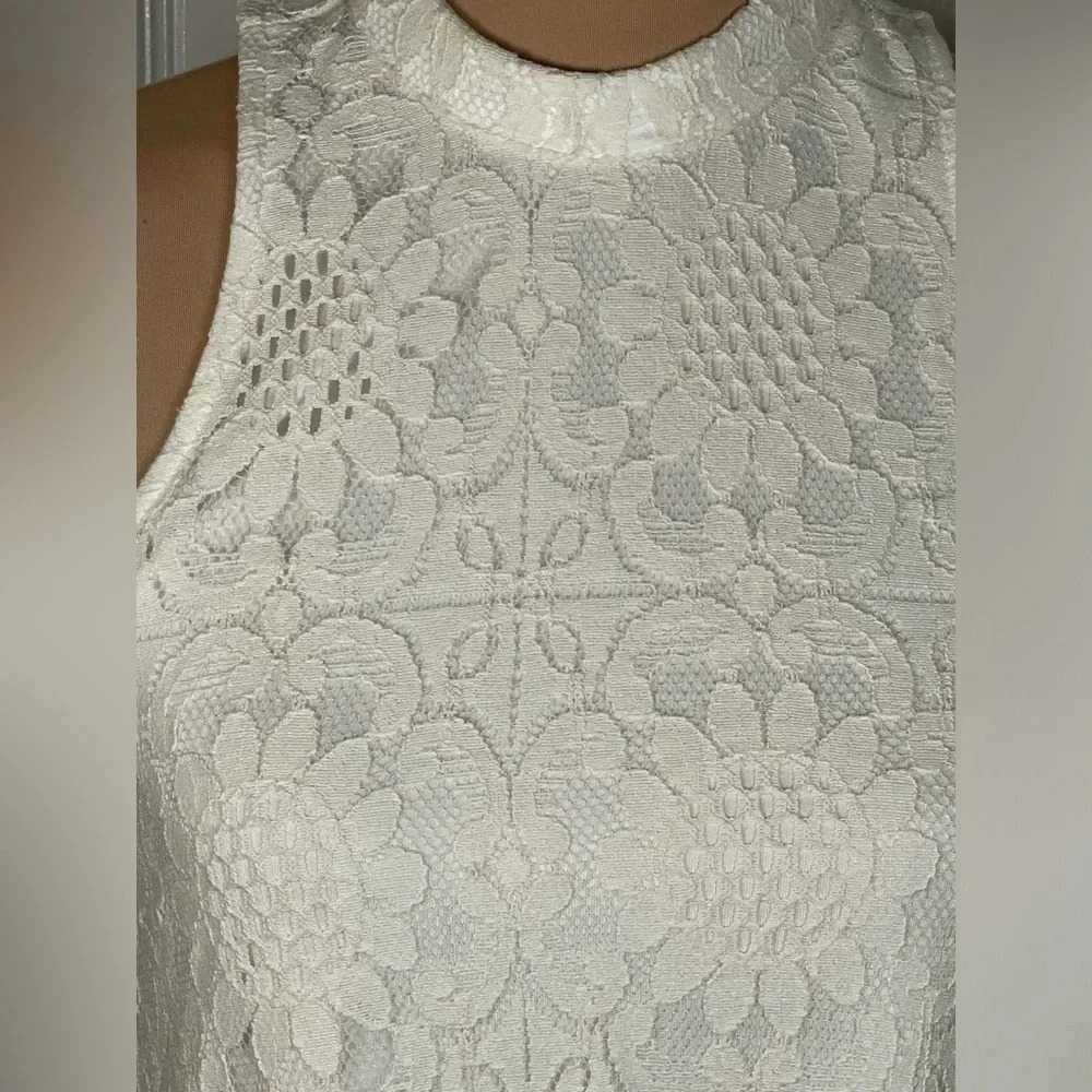 Speechless White Lace Dress Medium NWT - Picture 4 of 6